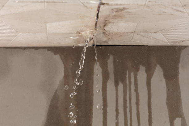 Professional Burst Pipe Cleanup technician working in North Bend, OH